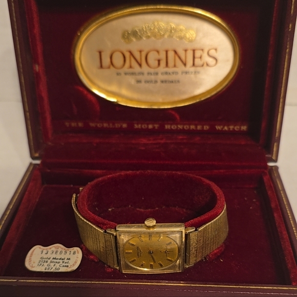 Longines Other - 1960s Longines Tank